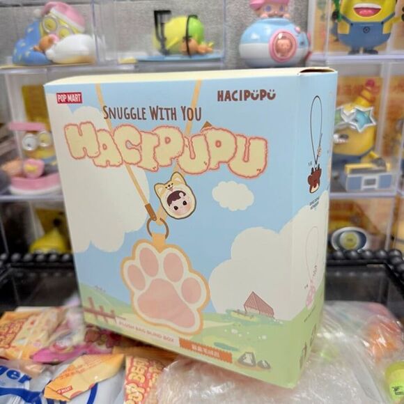 Pop Mart HACIPUPU Snuggle With You Series-Plush Bag Blind Box - Picture 2 of 4